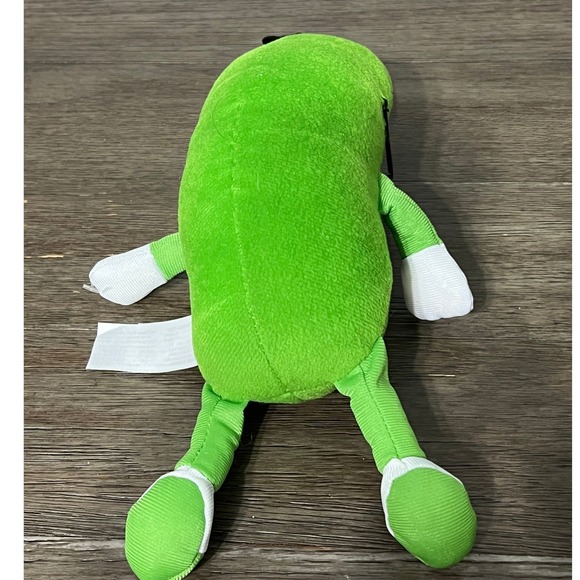 Mr. Pickle Plush 12" Stuffed Toy with Mustache & Glasses Funny Food Plush - Picture 3 of 5